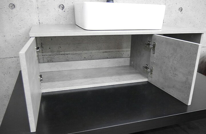 楽天市場 エントリーで最大14倍 5 9 00 5 16 01 59まで 展示品 化粧台 洗面台セット 洗面台 コンクリート風 シングルレバー 混合 水栓 デザイン おしゃれ コンパクト 北欧 Diy リフォーム スリム シンプル 収納 鏡 新築 混合栓 100cm Ws 02 Manolla 楽天市場店