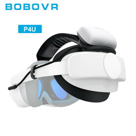エントリーでポイント2倍！8/4 20:00~8/11 01:59【公式ライセンス】BOBOVR P4U ヘッドストラップ - PICO 4 Ultra & PICO 4 Ultra Enterprise対応バッテリーストラップ 10000mAh大容量バッテリー VRヘッドセット VRアクセサリー - VR ゴーグル 対応