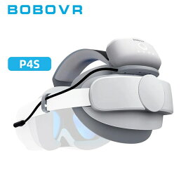 【公式ライセンス】BOBOVR P4S ヘッドストラップ - PICO 4 Ultra & PICO 4 Ultra Enterprise対応バッテリーストラップ 5200mAh容量バッテリー VRヘッドセット VRアクセサリー - VR ゴーグル 対応 ※VR本体機器なし