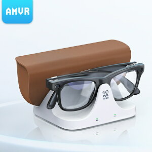 �y�������C�Z���X�zAMVR 2in1 �[�d�X�^���h Ray-Ban Meta Wayfarer / Headliner / Skyler / Scriber Optics / GEN1 / GEN2 �X�}�[�g�O���X ��p �}���[�d �O���X&�P�[�X�����[�d �]�|�h�~ ���S�ی� �t���i �A�N�Z�T�� 