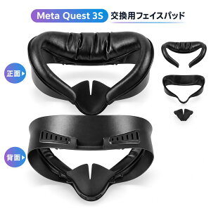 �yQuest 3S�p VR �t�F�C�X�C���^�[�t�F�[�X�z Meta Quest 3S �Ή� VR �w�b�h�Z�b�g�p ���R��h�~ �܂�~�� 3in1 ������ ����^�Ή� ���^ �N�G�X�g3S �p - VR �S�[�O�� �Ή� ��VR�{�̋@��Ȃ�