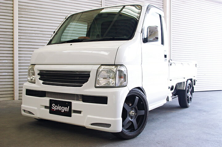楽天市場】「Spiegel」ホンダ バモス HM1 HM2 エアロ フロントバンパー 
