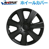 ホイールカバー 15インチ 4枚 トヨタ ノア (ブラック＆カーボン)「ホイールキャップ セット タイヤ ホイ…