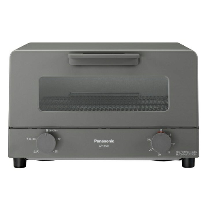 楽天市場】パナソニック オーブントースター NT-T501-H(グレー) : 家電 
