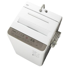 パナソニック 全自動洗濯機 NA-F60PB15-T(ニュアンスブラウン/バスポンプ内蔵)(2021年発売モデル)