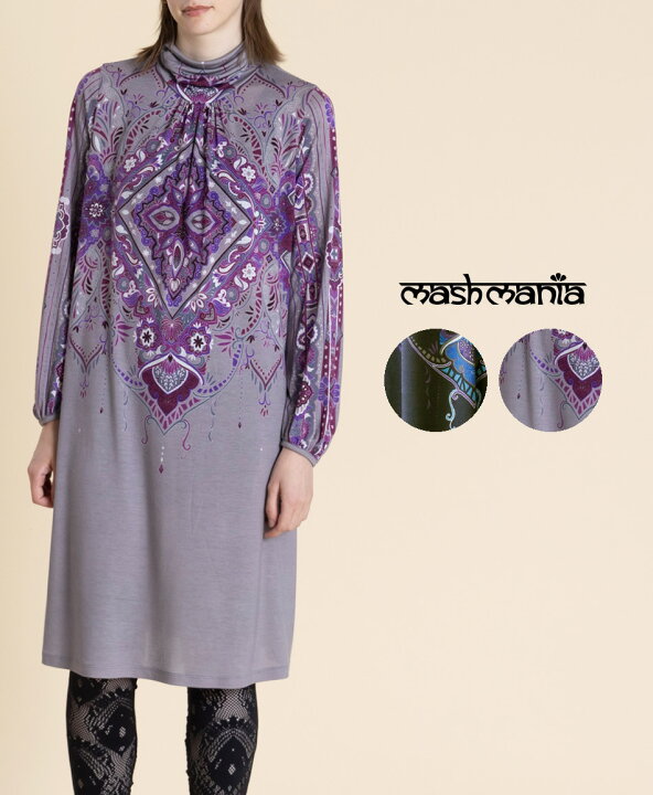 楽天市場】【追加20％OFF】mash mania ギャザースリーブワンピース  