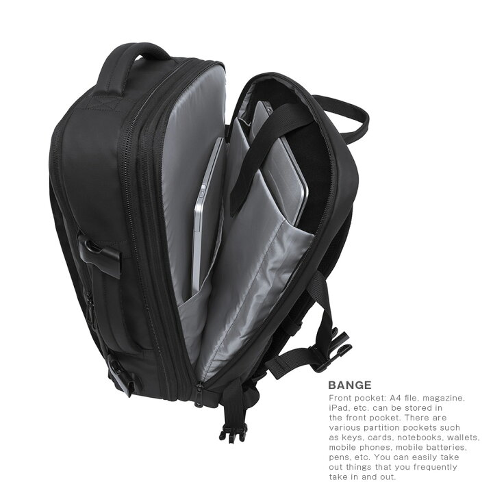 楽天市場】ビジネス リュック 3way 大容量 防水 メンズ 35L USB充電 