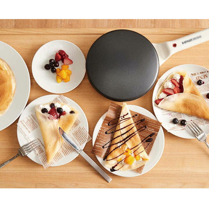 クレープメーカー ハンディクレープメーカー クッキングトイ 簡単 ホームパーティー コンパクト パーティ 女子会 シンプル スイーツ クレープ