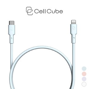 ySS {uhzTSUNAGU mayu USB-C to LightningP[u 1m ܂ȂP[u USB PDΉ _炩  킢 pXeJ[ VRfލ̗p MFIF iPhone iPadΉ [ CellCube USB-C to Lig