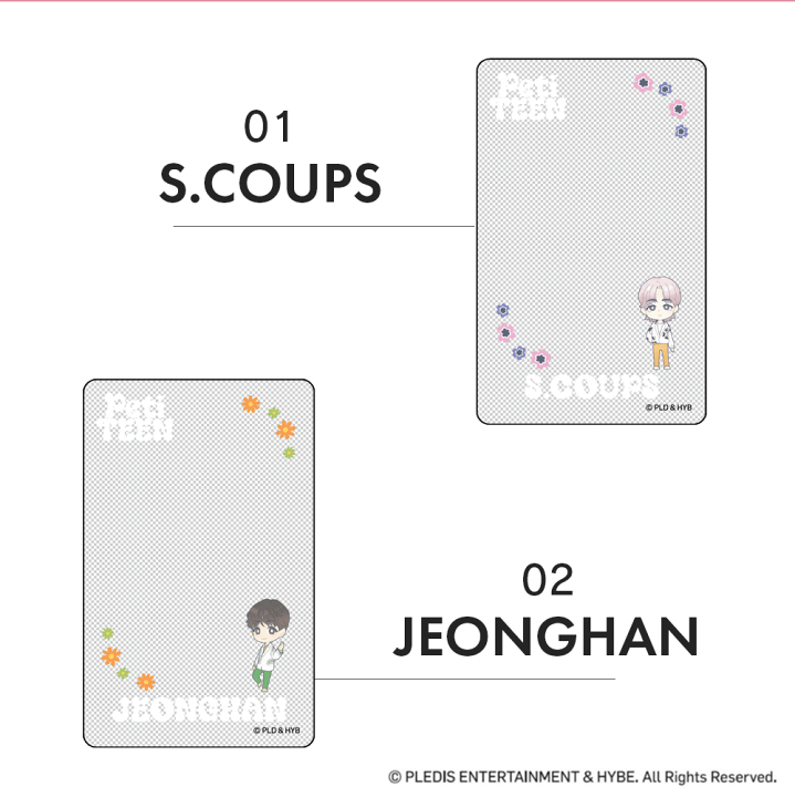 SEVENTEEN まじかる百貨店 クリアカード ステッカー ミンギュ 12枚 SEVENTEEN まじかる百貨店 クリアカード ステッカー ミンギュ 12枚