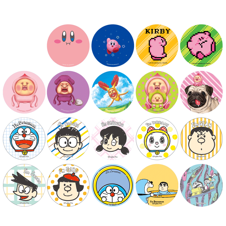 楽天市場】バッジ 缶バッジ 56mm キャラクター [ まじかる百貨店