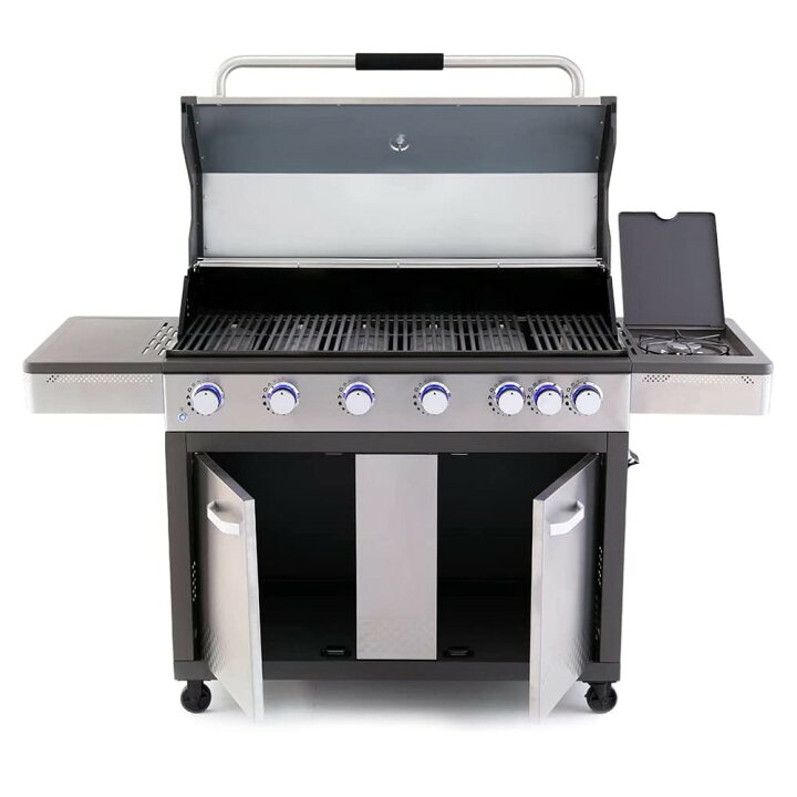 楽天市場】バーベキューコンロ ガス ステンレス 大型 BBQ アウトドア 