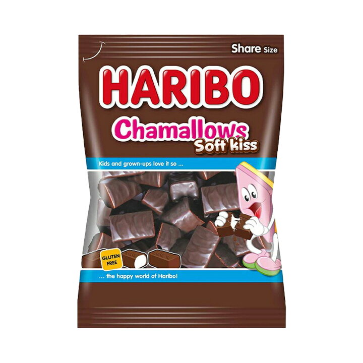 楽天市場】HARIBO ハリボー チョコマシュマロ 200g 単品1個 お菓子 バラ売り不可 HARIBO ハリボーチョコマシュマロ 黒200g