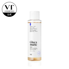 【VT公式】【 グルカミューン トナー 200ml】化粧水 美容成分 ハリ 弾力 乾燥 くすみ 色素沈着 クマ 黒ずみ 保湿 エイジングケア 年齢肌 透明感 敏感肌 スキンケア 韓国コスメ おうちエステ ミューシン 肌バリア