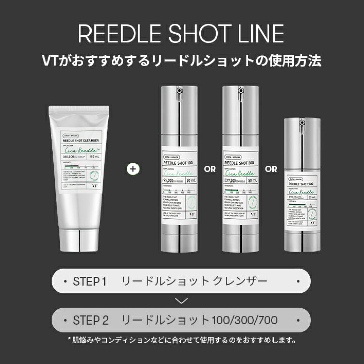 楽天市場】【VT公式】【 リードル ショット クレンザー (80ml)】 洗顔 