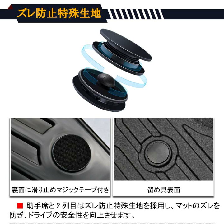 楽天市場 新型タント タント カスタム La650s La660s 3d フロアマット Tpo ズレ防止 フロント リア 5枚セット 立体 カーマット 消臭 抗菌効果 内装 パーツ アクセサリー Vulcans