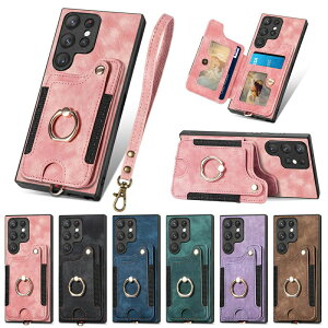 Samsung Galaxy S24 �P�[�X �T���X�� �M�����N�V�[ �蒠�^ �X�g���b�v�t�� Galaxy S24 Ultra �P�[�X Galaxy S24 Plus �J�o�[ Galaxy S24 �J�[�h�P�[�X �w�ʎ��[ Galaxy S24 Ultra �X�}�z�P�[�X Galaxy S24 Plus �J�o�[ ��