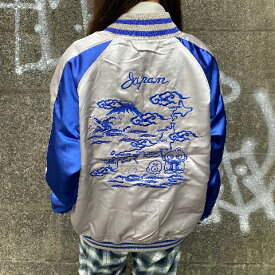 【50%OFF!!SALE】【サンリオキャラクターズ】ハンギョドン　リバーシブルスカジャンL