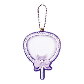 【20%OFF!!SALE】【サンリオキャラクターズ】クリアうちわキーホルダー　クロミ