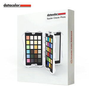【国内正規品】Datacolor SpyderCHECKR PHOTO カラーリファレンスツール SCK310 データカラー スパイダーチェッカー フォト 色 補正 微調整 カラーチャート 色彩 色調 色味 発色 色基準 RAW コントラス