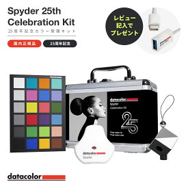 【国内正規品】Datacolor Spyder Celebration Kit 25周年記念カラー キューブ チェッカー モニターキャリブレーションツール カラーマネジメント SPK-25KIT データカラー スパイダー モニター 撮影 編集 プリント カラーマネジメント モニター 校正キット キャリブレーター