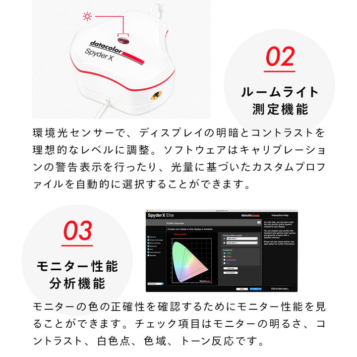 楽天市場】【国内正規品】Datacolor SpyderX Elite ディスプレイ 
