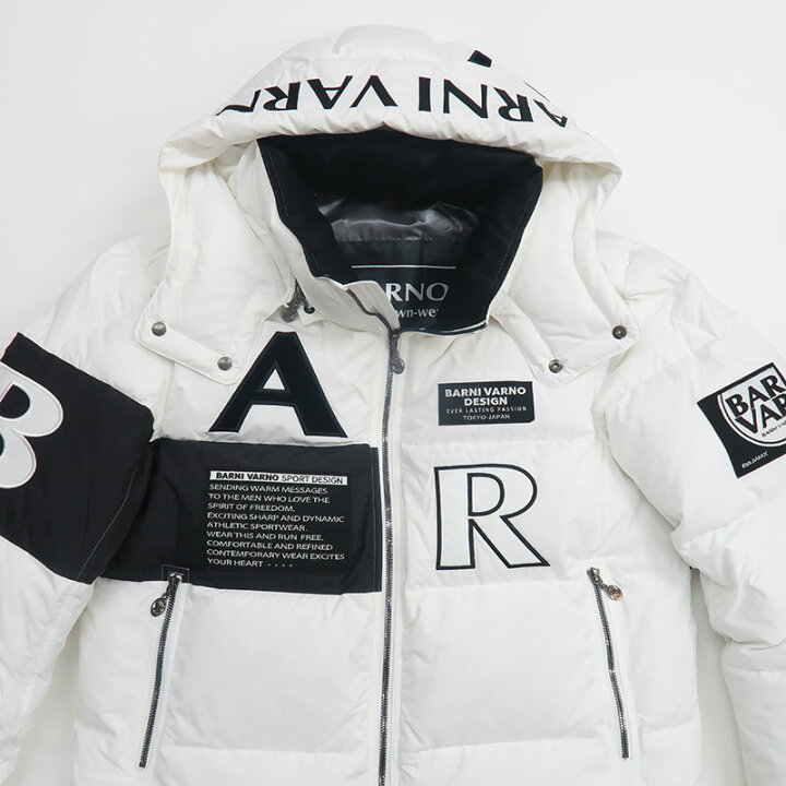 楽天市場】バーニヴァーノ ダウンジャケット Lサイズ BARNI VARNO 新作 