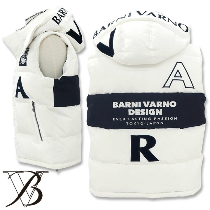 楽天市場】バーニヴァーノ ダウンベスト Lサイズ BARNI VARNO 新作 BAW 