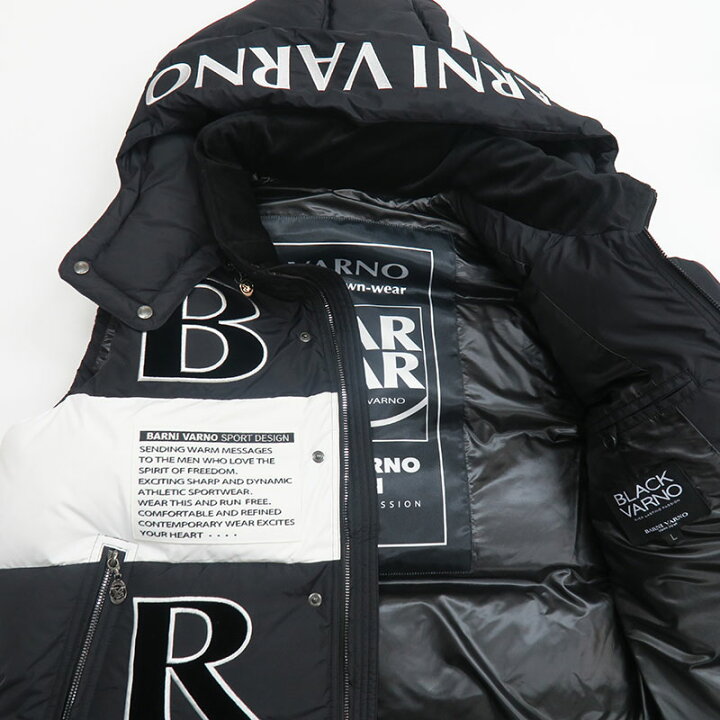 楽天市場】バーニヴァーノ ダウンベスト Lサイズ BARNI VARNO 新作 BAW 