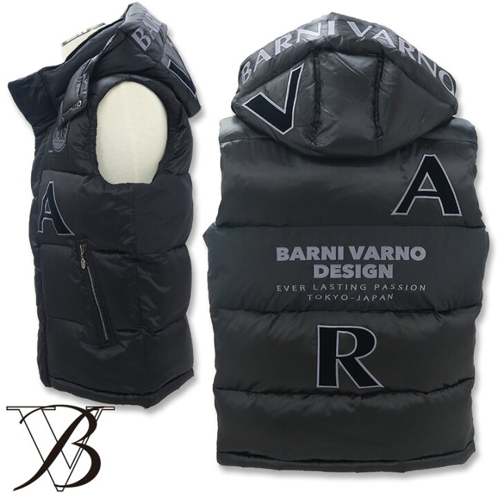 楽天市場】バーニヴァーノ ダウンベスト Lサイズ BARNI VARNO 新作 BAW 