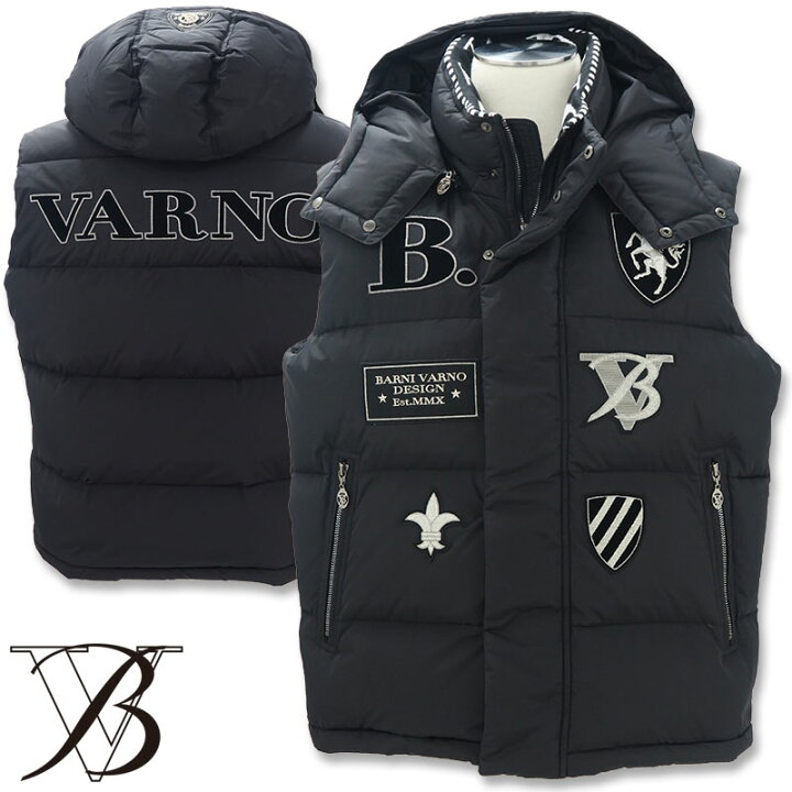 楽天市場】バーニヴァーノ ダウンベスト LLサイズ BARNI VARNO 新作 