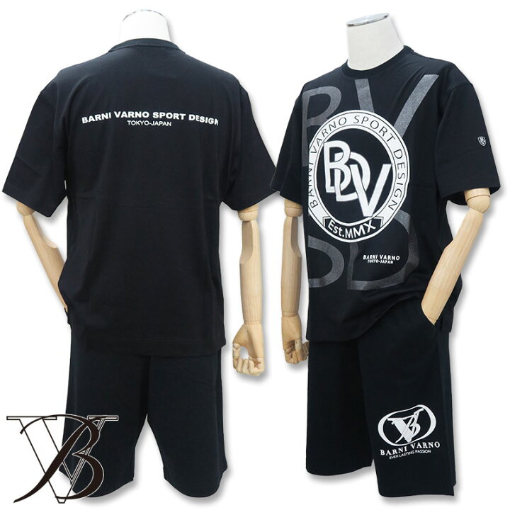 楽天市場】バーニヴァーノ ロゴ入り 半袖Tシャツ ショートパンツ 