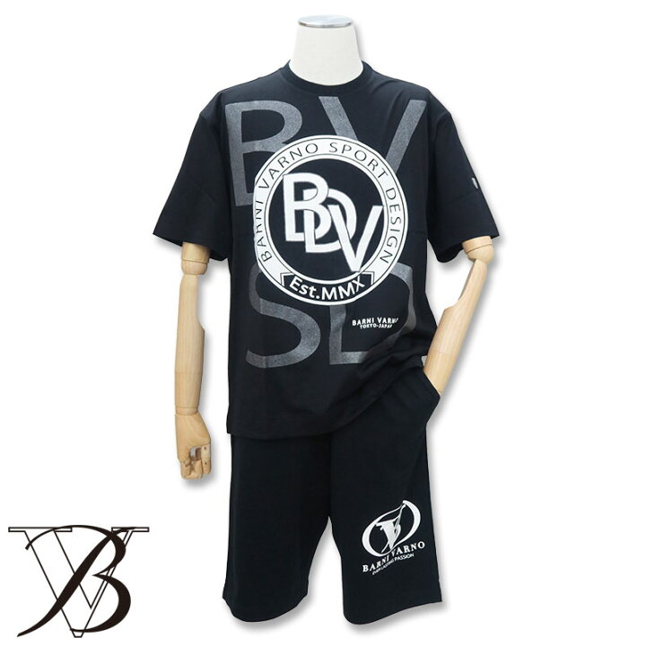 楽天市場】バーニヴァーノ ロゴ入り 半袖Tシャツ ショートパンツ 