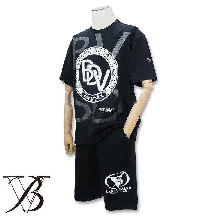 楽天市場】バーニヴァーノ ロゴ入り 半袖Tシャツ ショートパンツ 