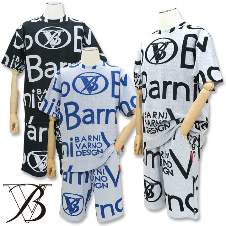 楽天市場】バーニヴァーノ パイルセットアップ 半袖Tシャツ ハーフ 