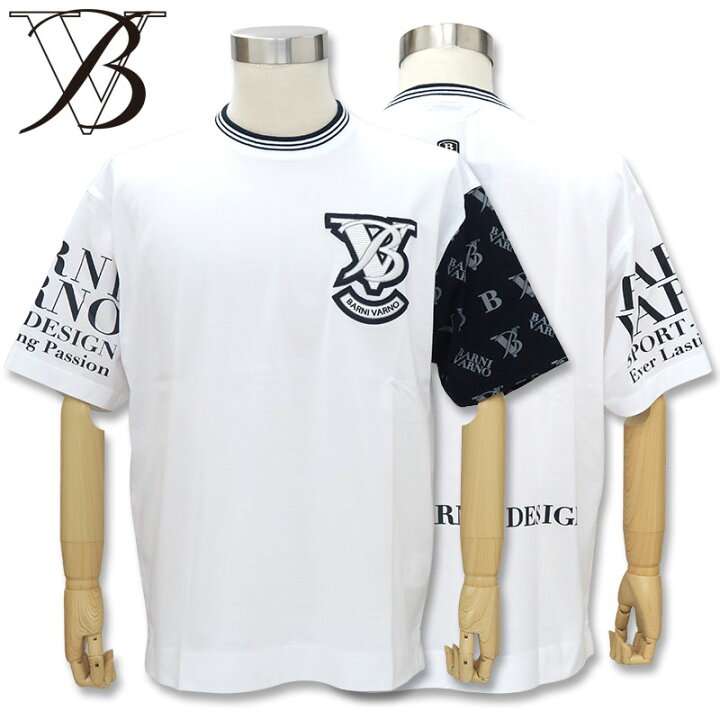 楽天市場】＼半額SALE／バーニヴァーノ ロゴ入り 半袖Tシャツ 春夏 L 