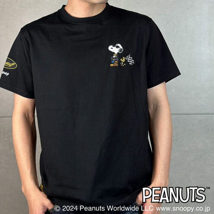 楽天市場】フラッグスタッフ スヌーピー刺繍半袖Tシャツ 442062 