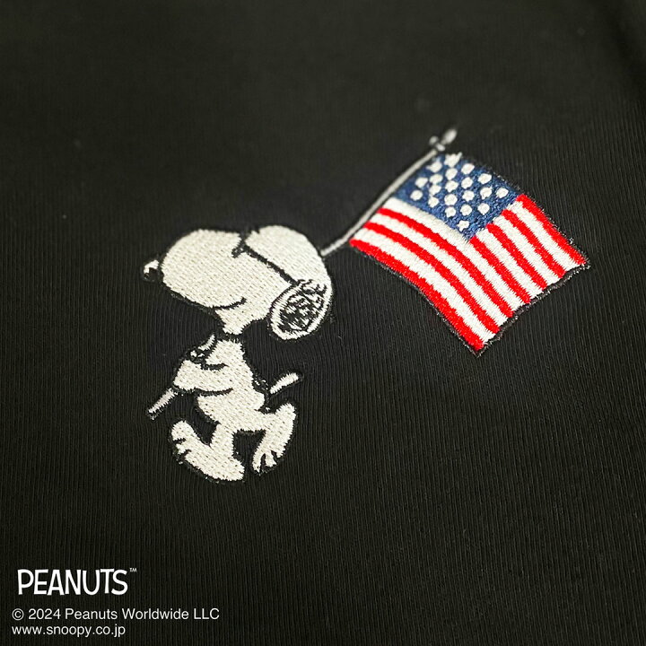 楽天市場】SNOOPY×Flagstaff フラッグスタッフ スヌーピー刺繍 