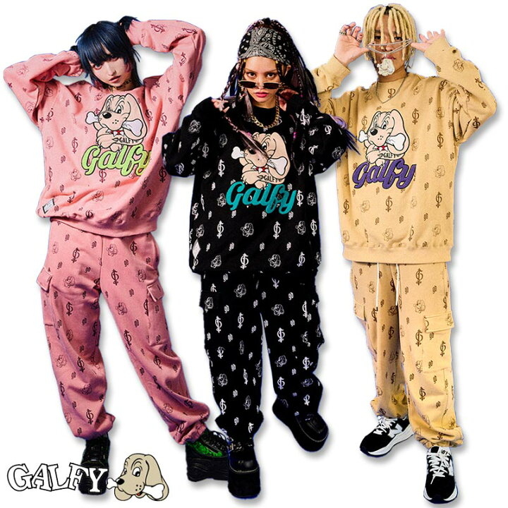 楽天市場】ガルフィー もんもん セットアップ GALFY 123003 トレーナー 