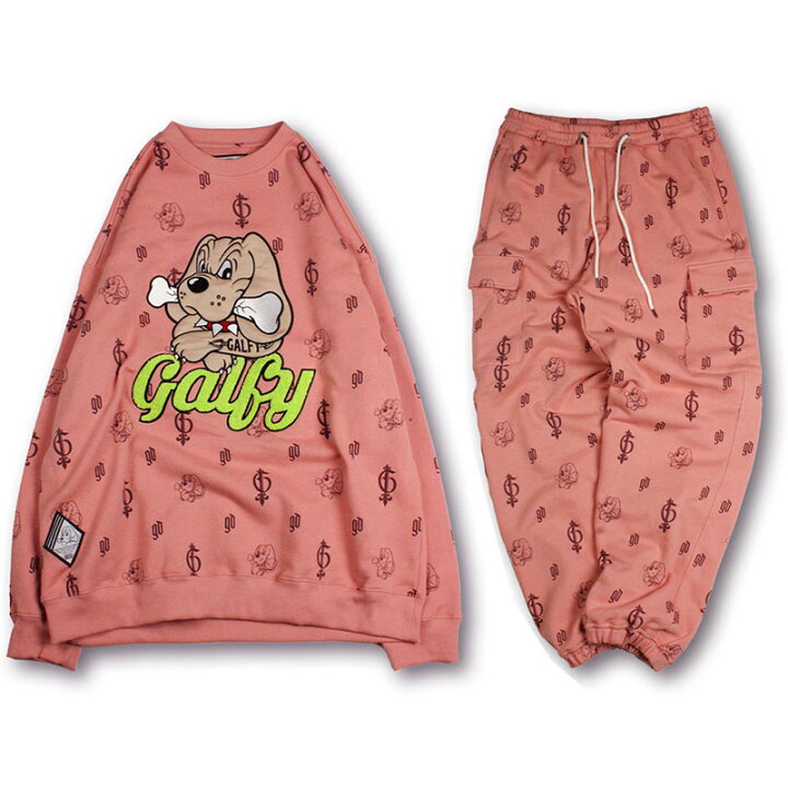 楽天市場】ガルフィー もんもん セットアップ GALFY 123003 トレーナー 