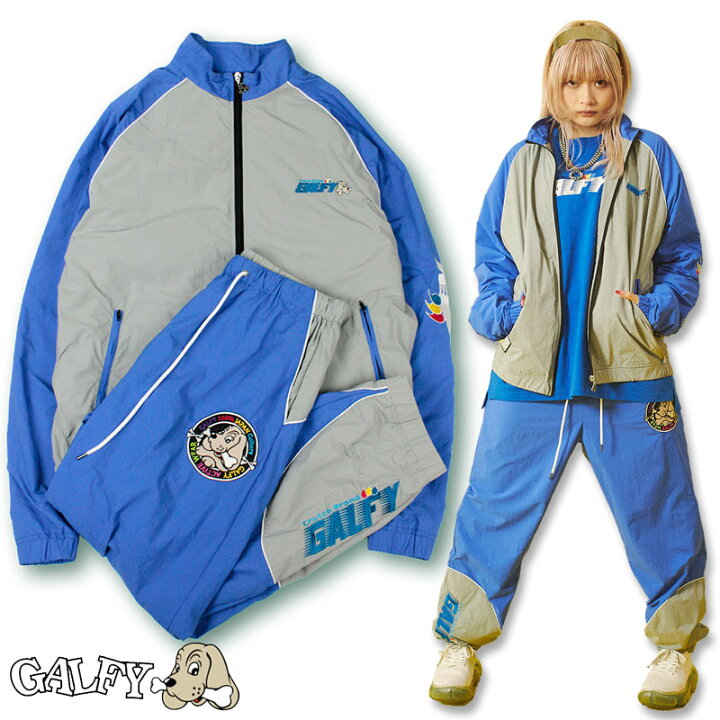 楽天市場】ガルフィー GALFY SPEED セットアップ 134017 黒 青 紫 L XL  