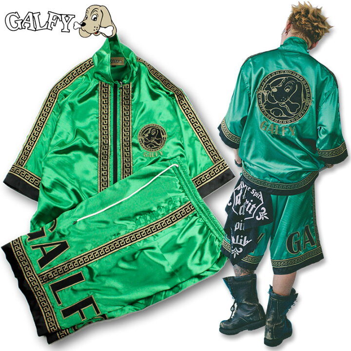 楽天市場】ガルフィー GALFY ゴージャスセットアップ 142059 #80 GREEN 