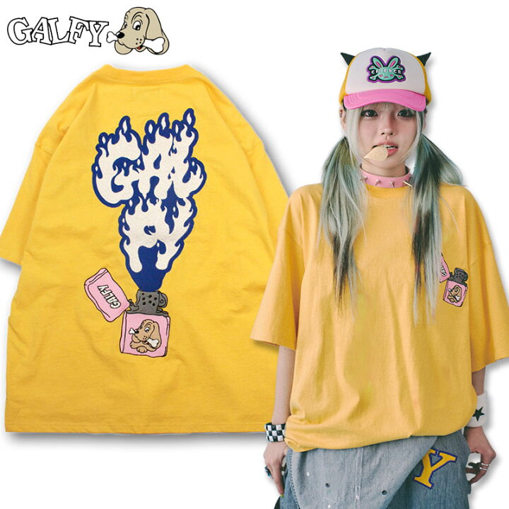 楽天市場】ガルフィー GALFY GAL 着火 FIRE Tee 142063 半袖Tシャツ 