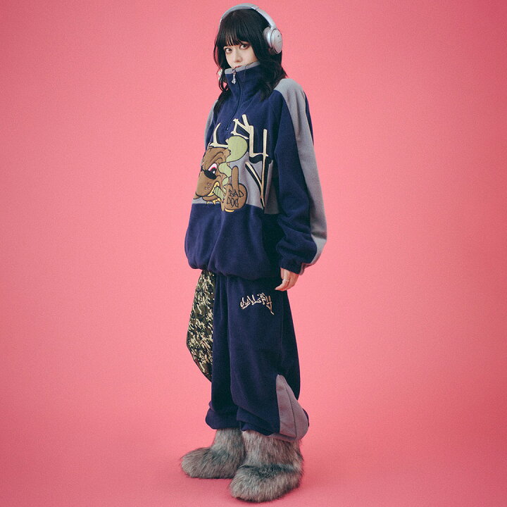 楽天市場】ガルフィー GALFY BADDOG フリース SET UP セットアップ 