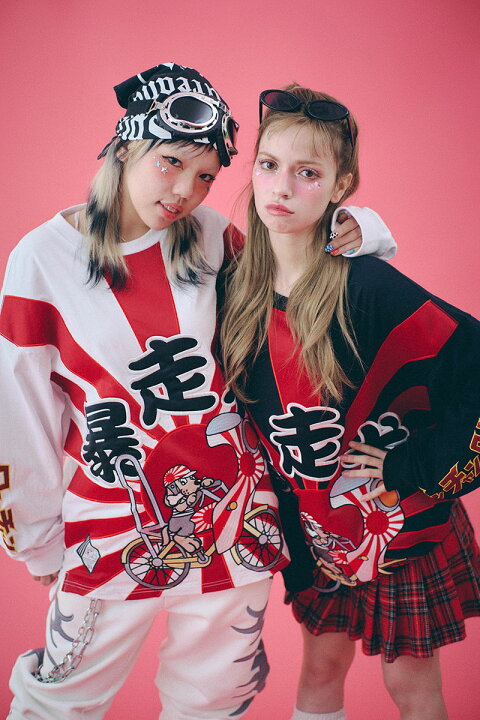 楽天市場】ガルフィー GALFY 二代目暴走犬ロンTee 143031 長袖Tシャツ 