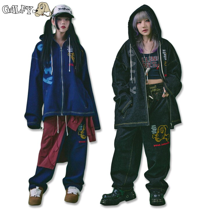 楽天市場】ガルフィー GALFY あの時の後輩 SETUP デニム セットアップ 