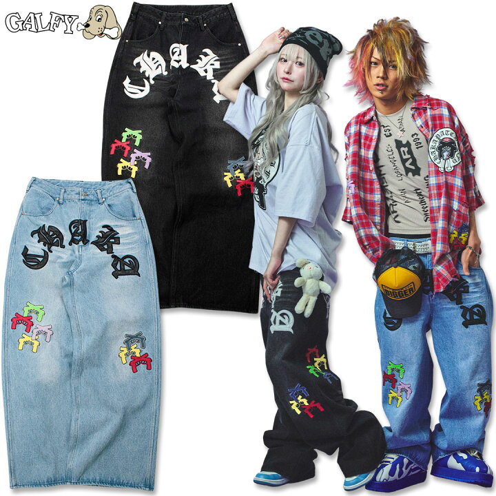 楽天市場】ガルフィー GALFY チャカパッチデニム2 デニム ジーンズ 