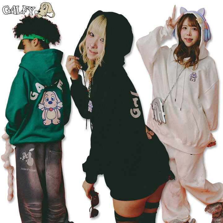 楽天市場】ガルピー GALPEE ガルフィー GALFY 光る GALPEE パーカー S 