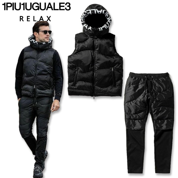 楽天市場】＼期間限定5％OFF／1PIU1UGUALE3 RELAX パデットベスト  