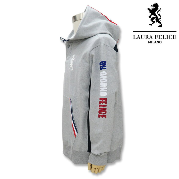 楽天市場】ラウラフェリーチェ パーカー L 3L グレー 139-6008-14 